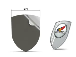 Honda Silikonsticker S Logo Hochwertig Professionell
